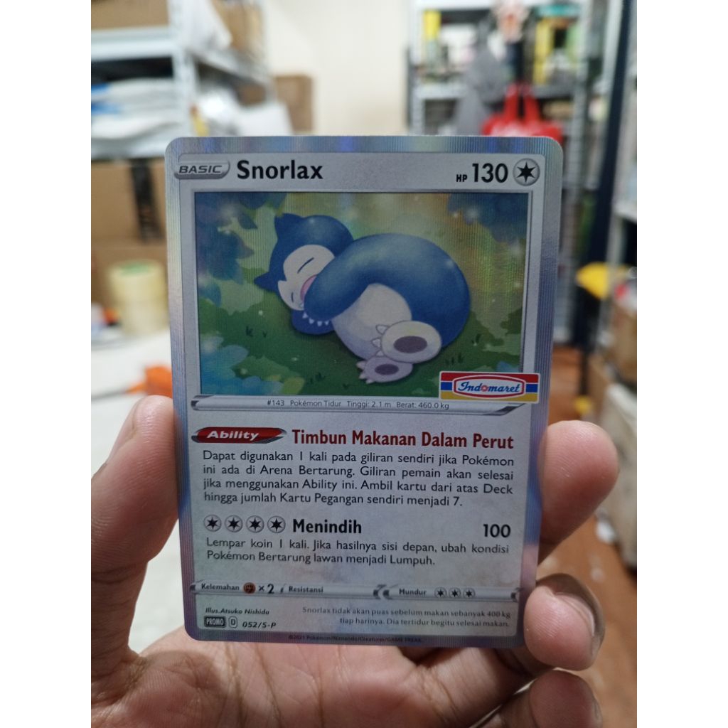 Snorlax Promo Indomaret