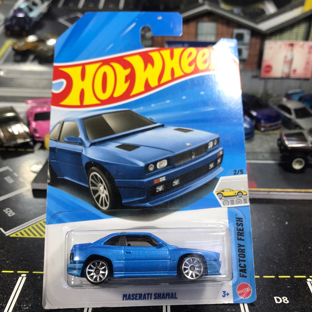 Hot wheels Maserati Shamal Biru