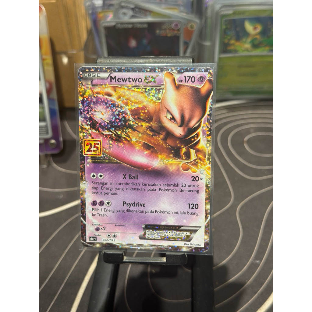 Mewtwo ex 25th 022/025