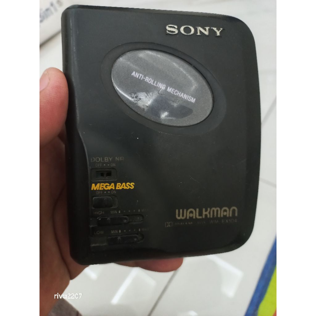 sony walkman - WM-EX104 - PLAYER KASET