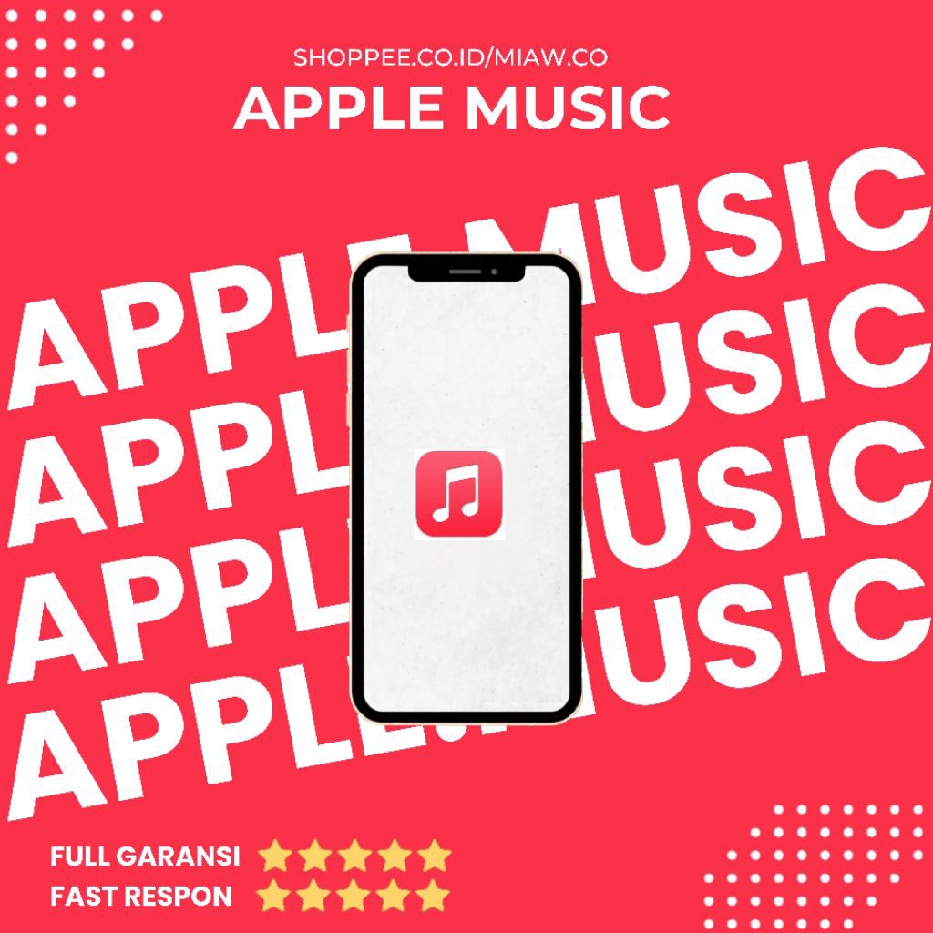 Apple Music 3 Bulan Private - Full Garansi & Legal