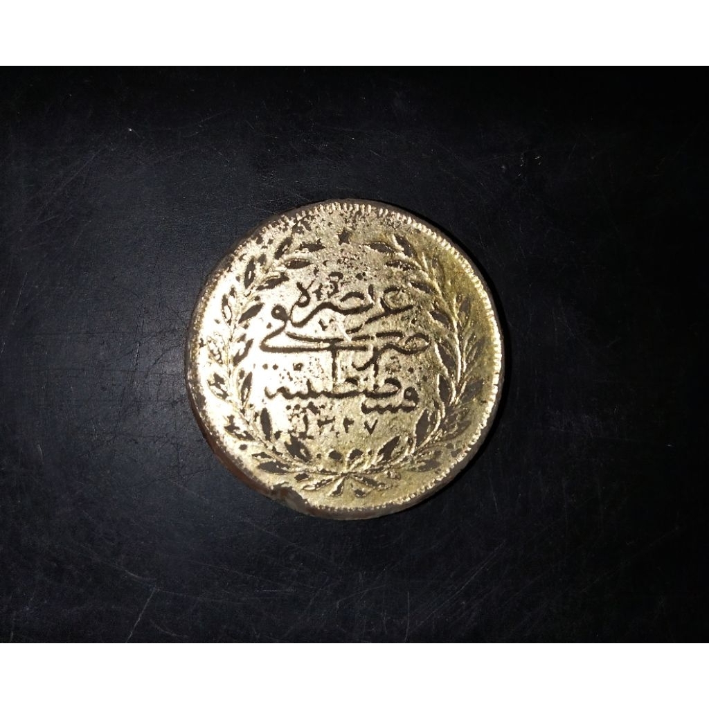 Koin kuno turki Konstantinopel 1327 | Ottoman kesultanan