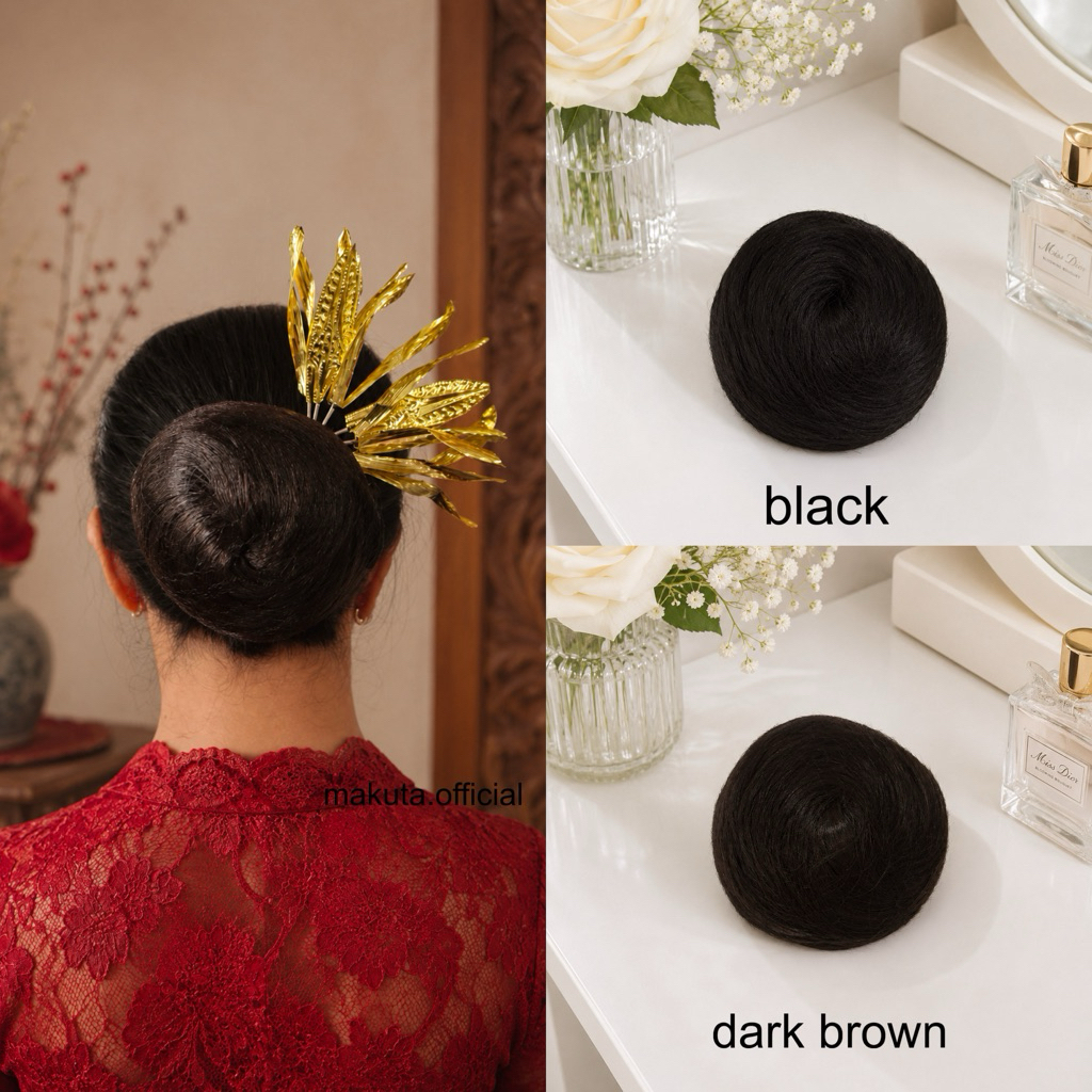 MAKUTA || Sanggul Fun Bun Jepit - Sanggul Modern Modifikasi Simple Elegan