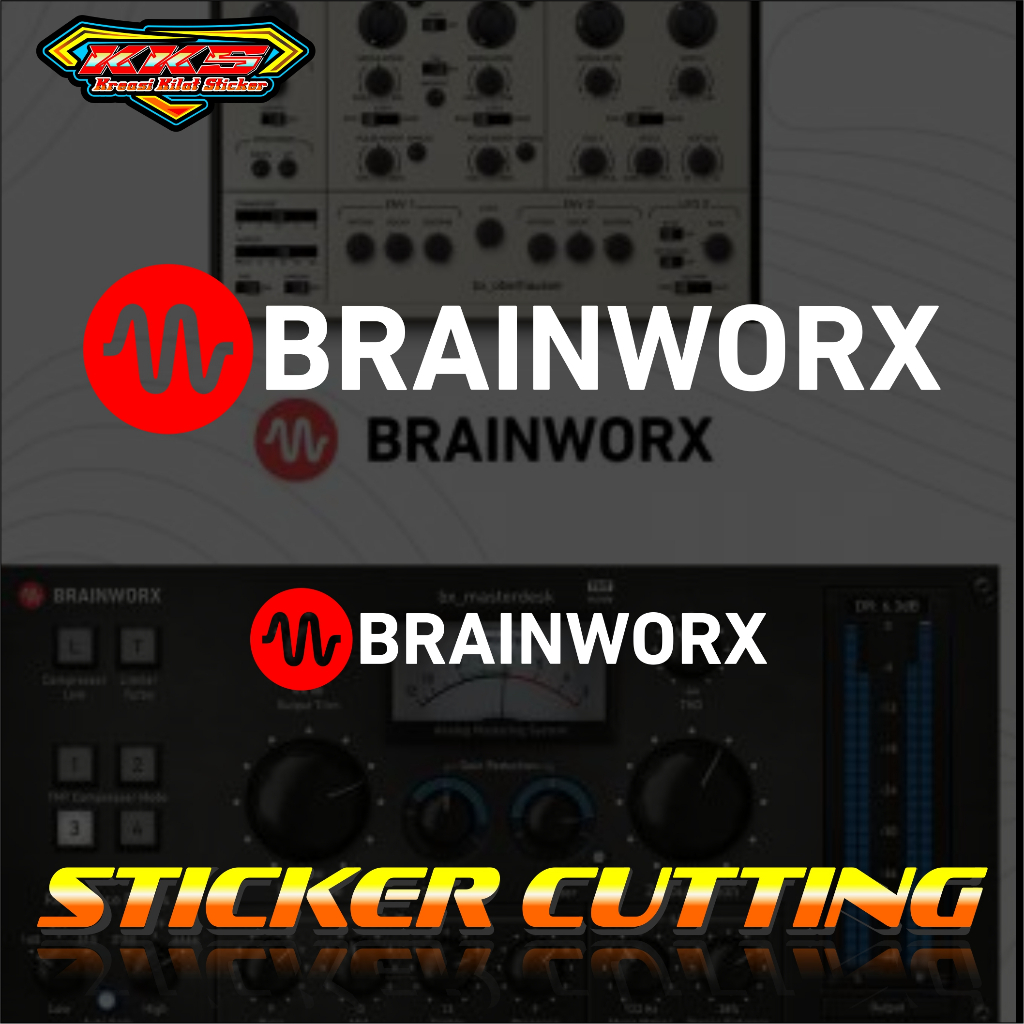 cutting sticker hardcase box sound system brainworx