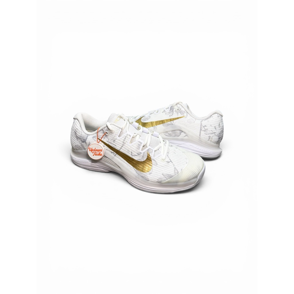 Sepatu Tennis Tenis Pria Nike Vapor 12 Magnolia Metallic Gold HV1486-100  (100% original)