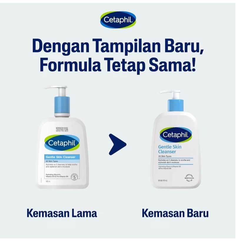 Cetaphil Gentle Skin Cleanser 59ml,118ml,236ml,500ml,1000ml