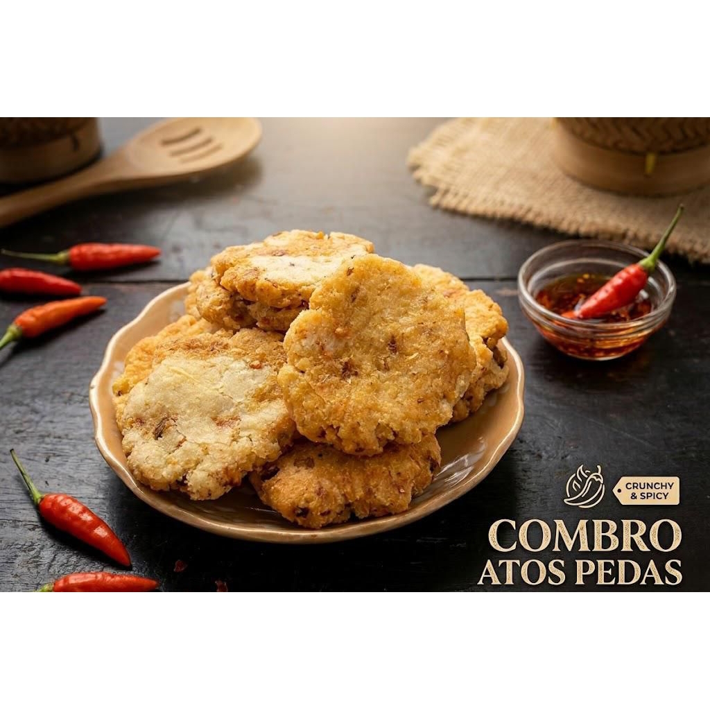 Mantab_Jaya Combro Atos-Keripik Combro Wonosobo 250/350 Gram