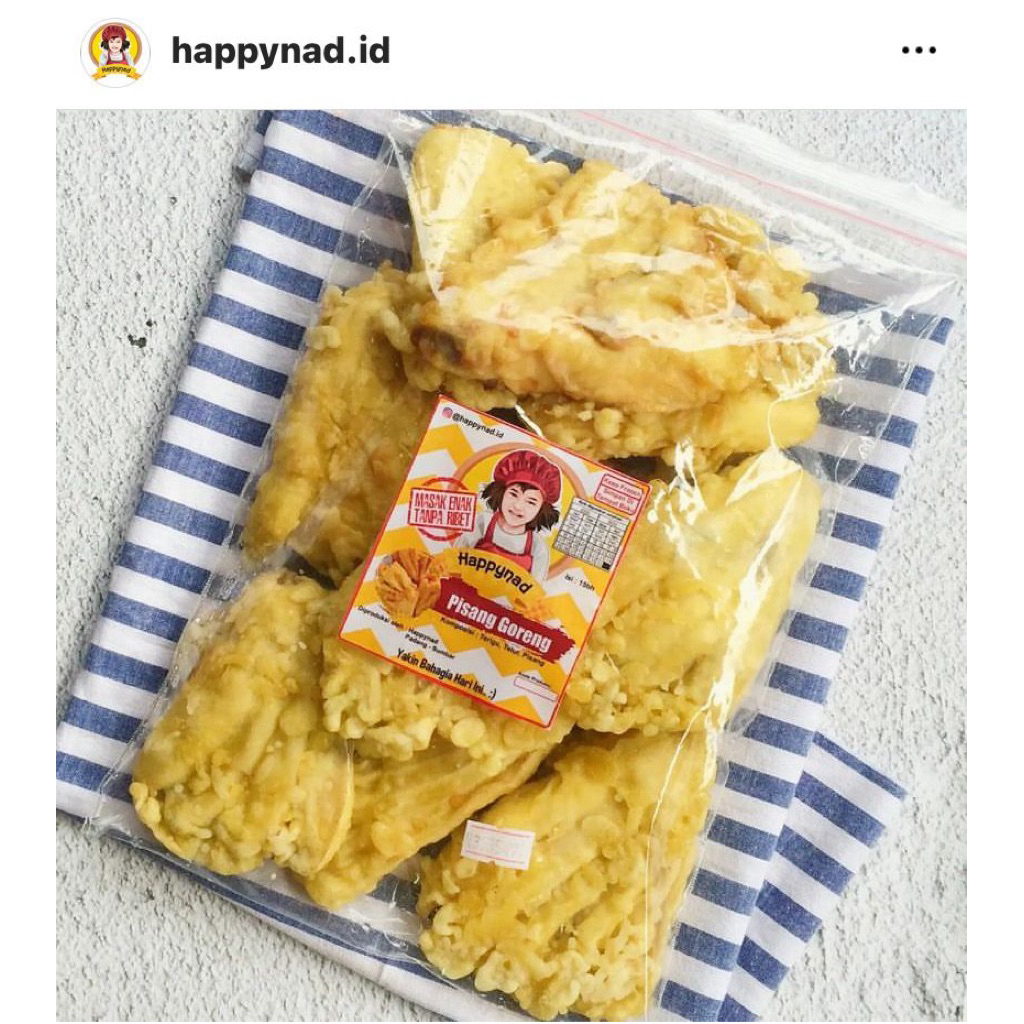 Pisang Kipas Frozen