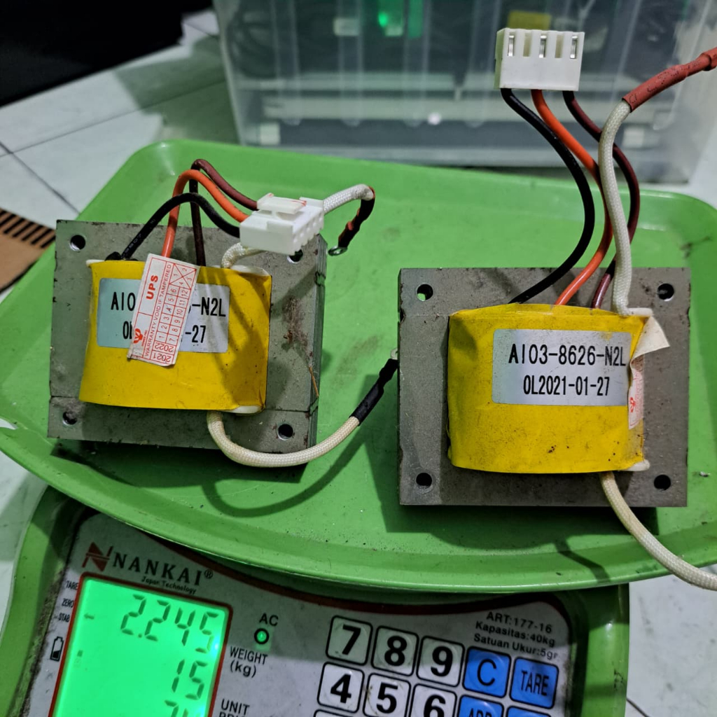 Trafo Bekas UPS 650VA - Copotan Normal