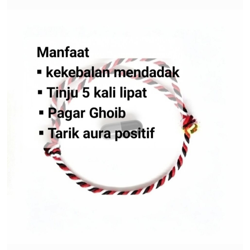 Gelang Aura Guntur Raksa Basic Free Kapsul Penyatuan