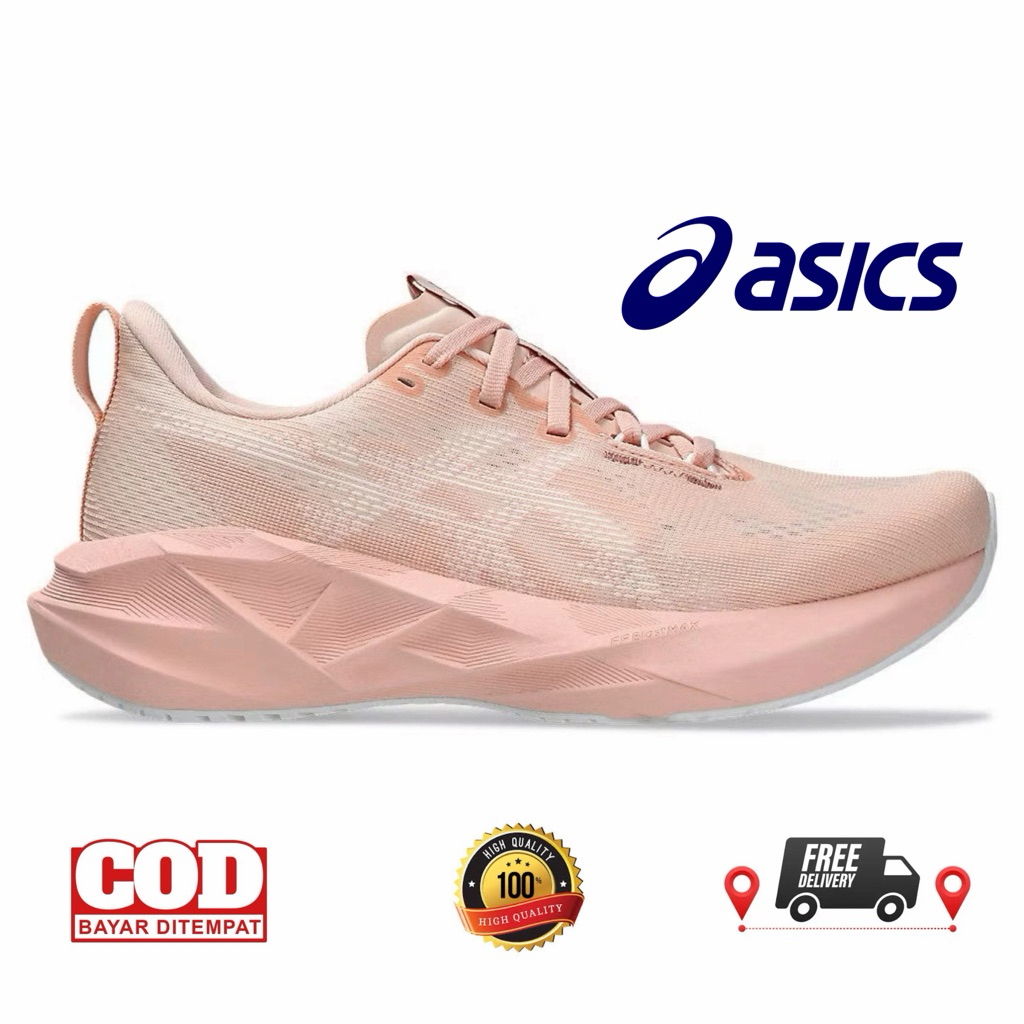 Sepatu Lari Asics Novablast 5 Breeze Pink Peach