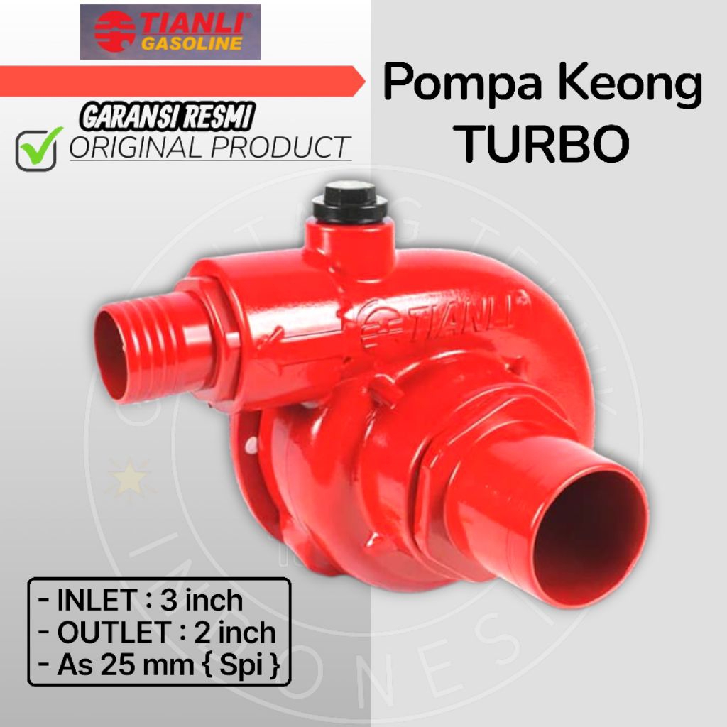 Pompa Tambang 3 inch 2 inch Merk TIANLI ORIGINAL FT32 / Pompa Keong 3 Inch 2 Inch / Pompa Turbo Pomp