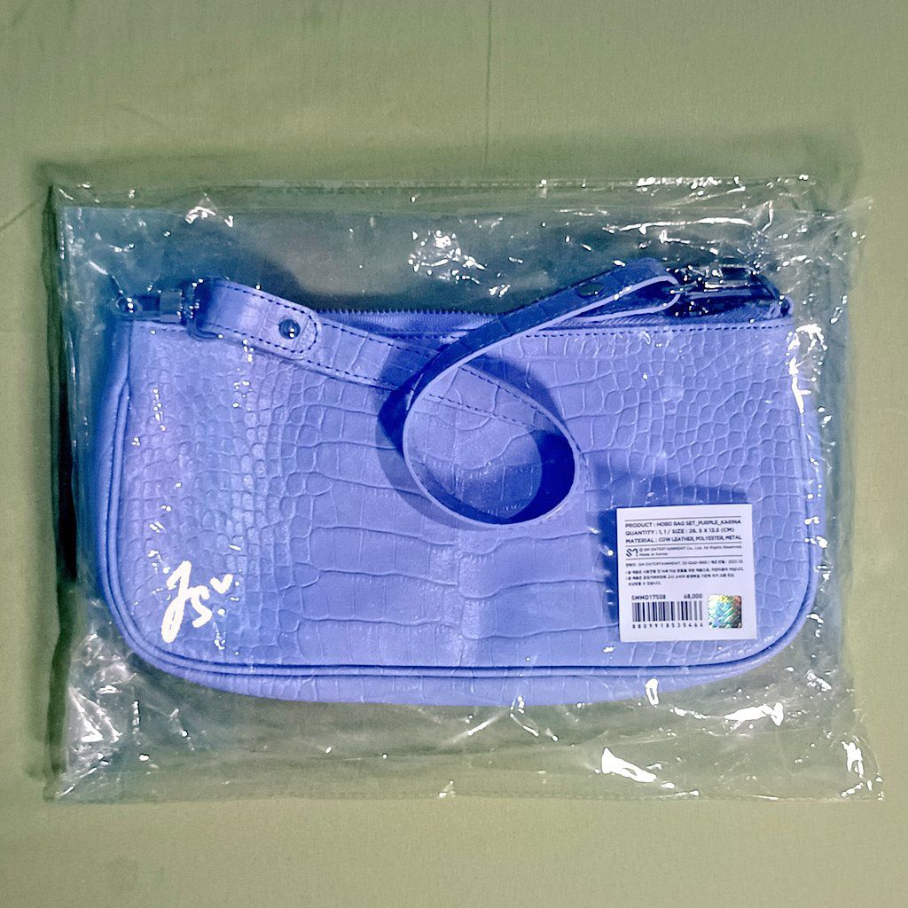 aespa Hobo Bag Purple Only