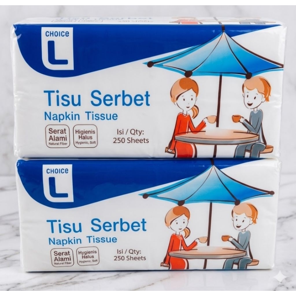 Tisu Serbet Napkin Tissue Choice L Serbet Tissue 250 Gram