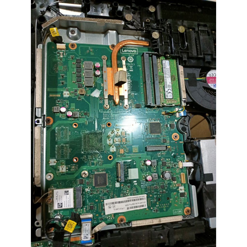 board PC AIO Lenovo 520-22IKU core i3 gen 7