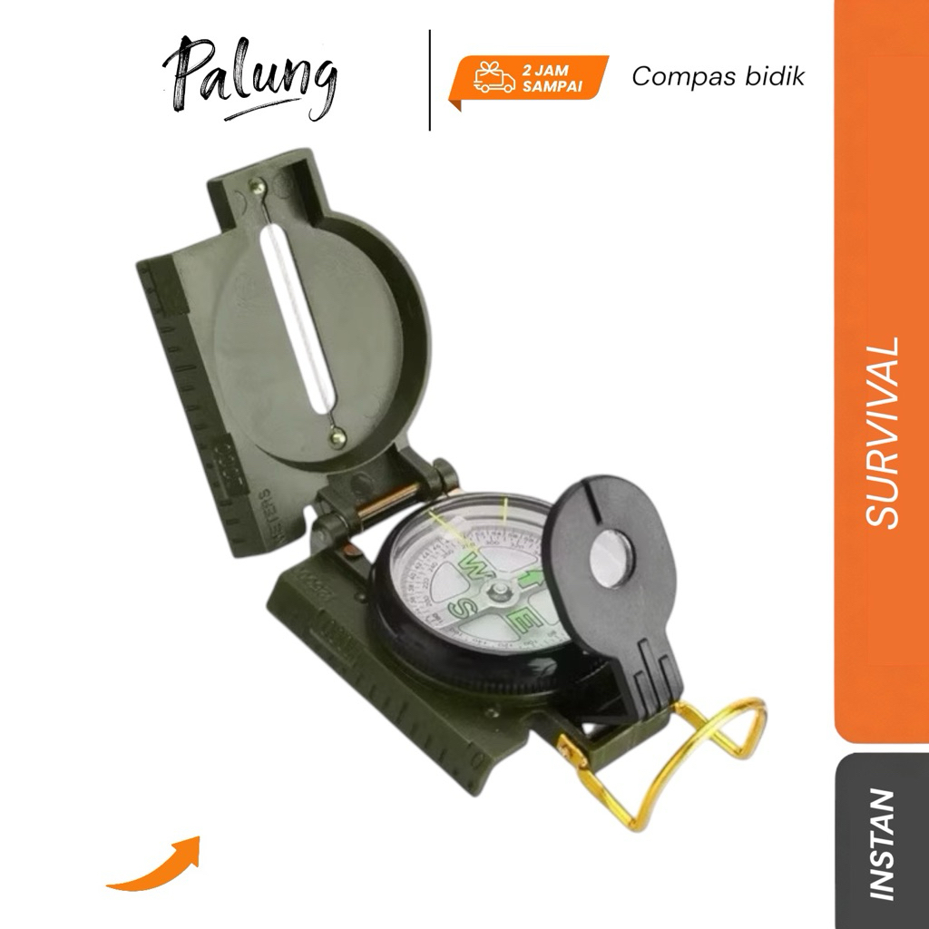 compas bidik / kompas militer army diklat