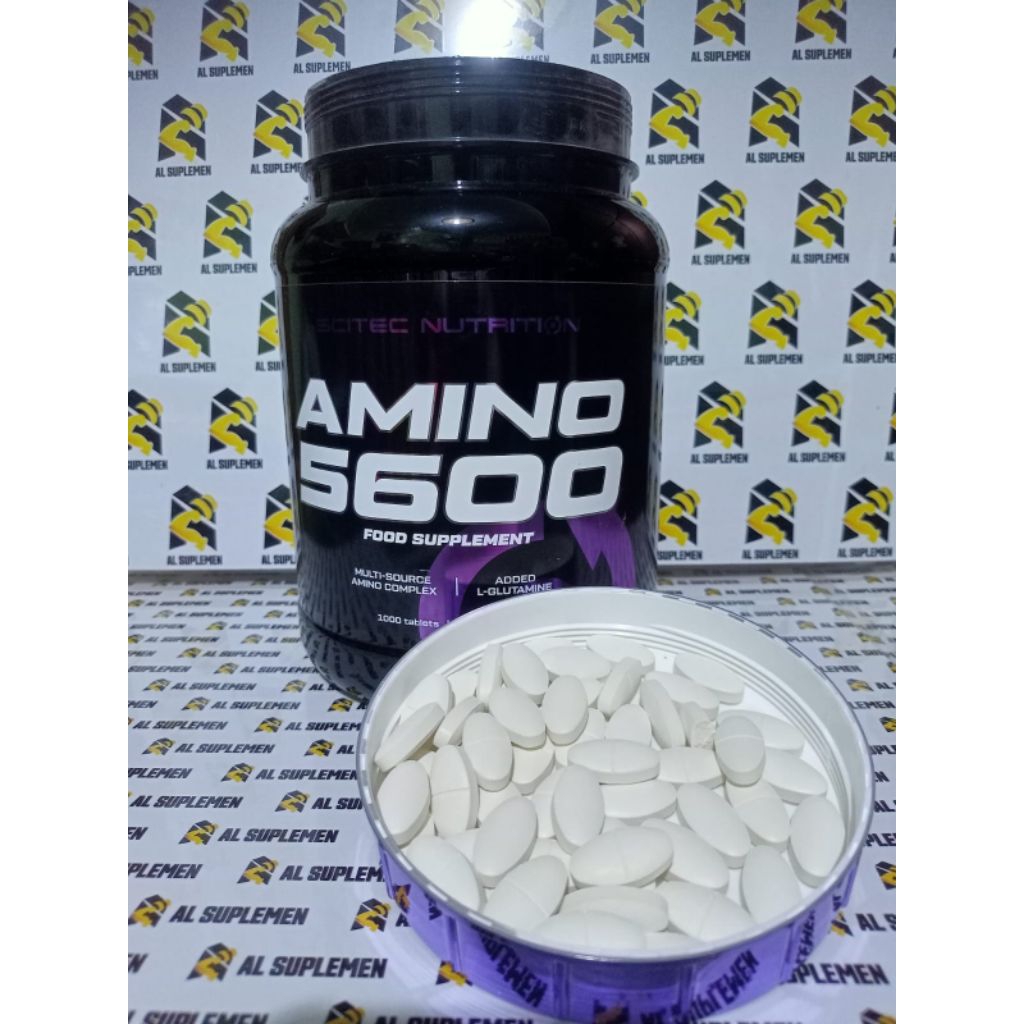 Scitec Nutrition Amino 5600 ECER 50 Tablet & 100 Tablet Suplemen Asam Amino Esensial