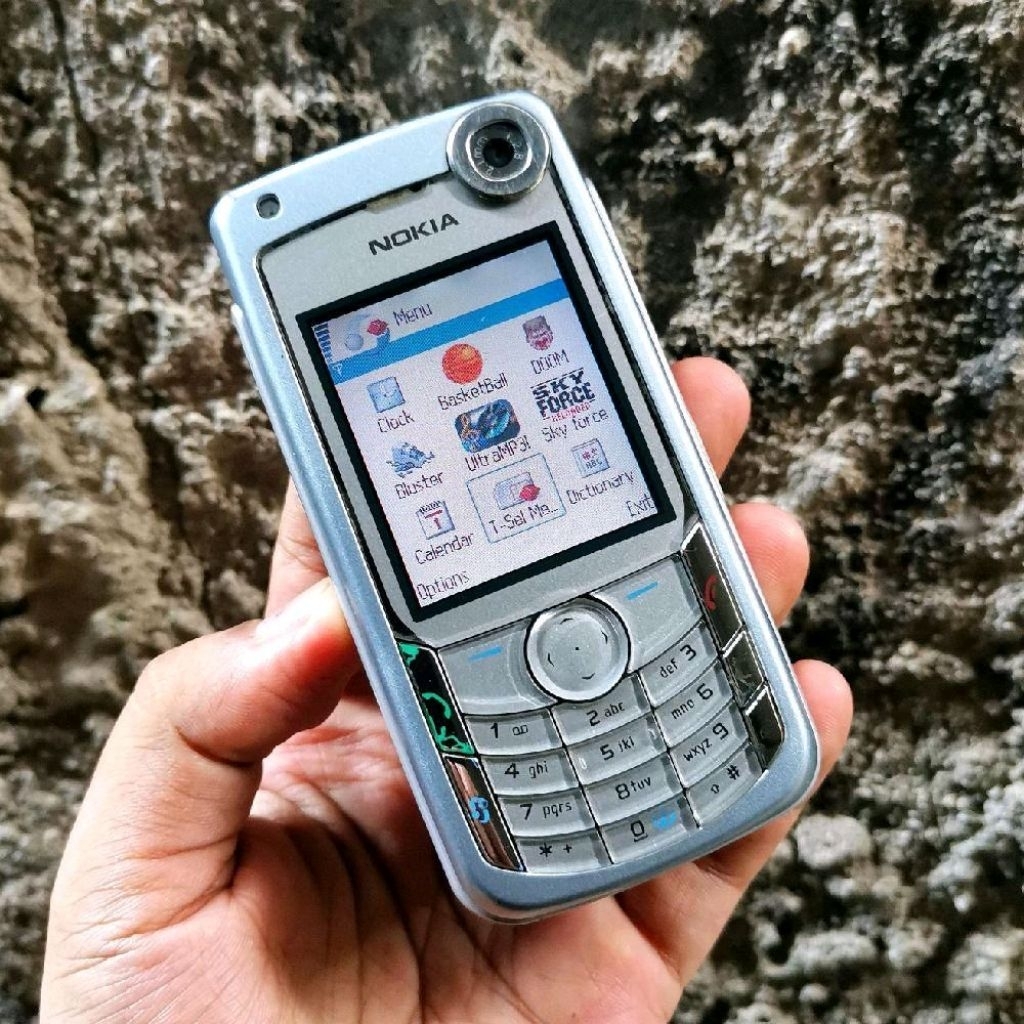 Hp jadul Nokia 6680 black original xpres musik hp unik hp langka