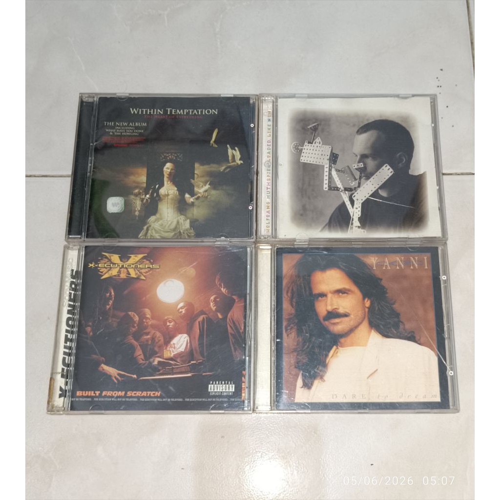 cd WITHIN TEMPTATION-The Heart Of Everything / WOLFGANG MUTHSPIEL-Loaded, Like New / X ECUTIONERS-Bu