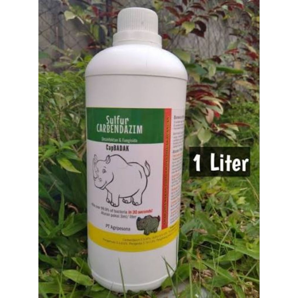 Desinfektan & Fungisida Cap Badak 1 Liter - Ramah Lingkungan, Efektif, Mudah Digunakan