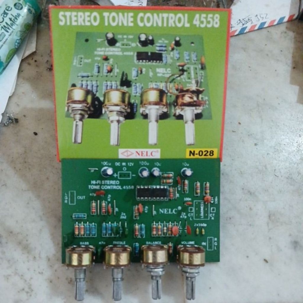 Stereo Tone Control 4558