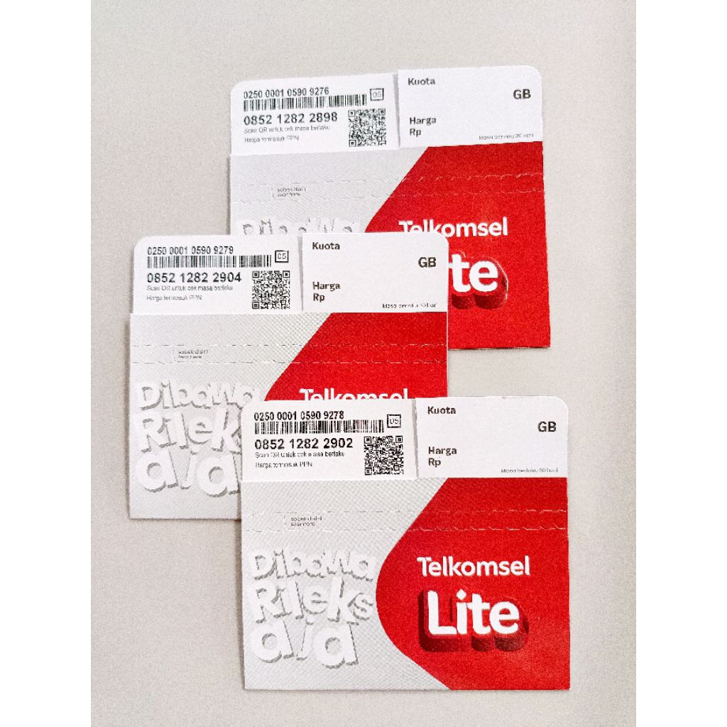 Perdana Telkomsel + Kuota 3 GB 30 Hari [Segel]