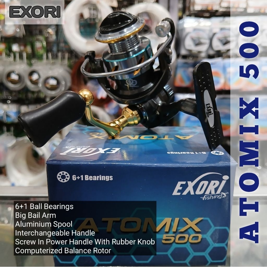 Reel Pancing Mini Spinning  ATOMIX 500 Exori