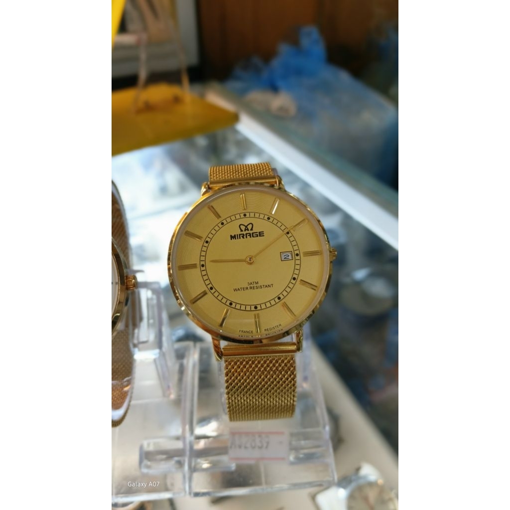 jam tangan mirage unisex pria dan wanita tali pasir original murah meriah