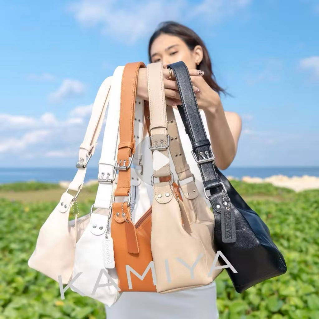 ariella bag by kamiya warna cream