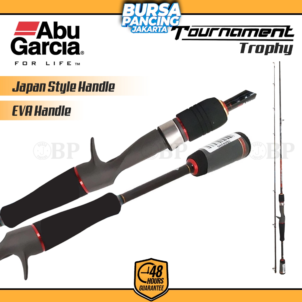 ABU GARCIA Joran Baitcasting TOURNAMENT TROPHY 180cm - 210cm X-Wrap & Red Carbon Blank Full Fuji