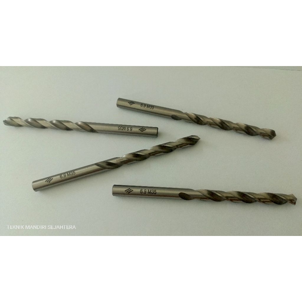HSS Cobalt 5% M35 Drill diameter 6,9mm