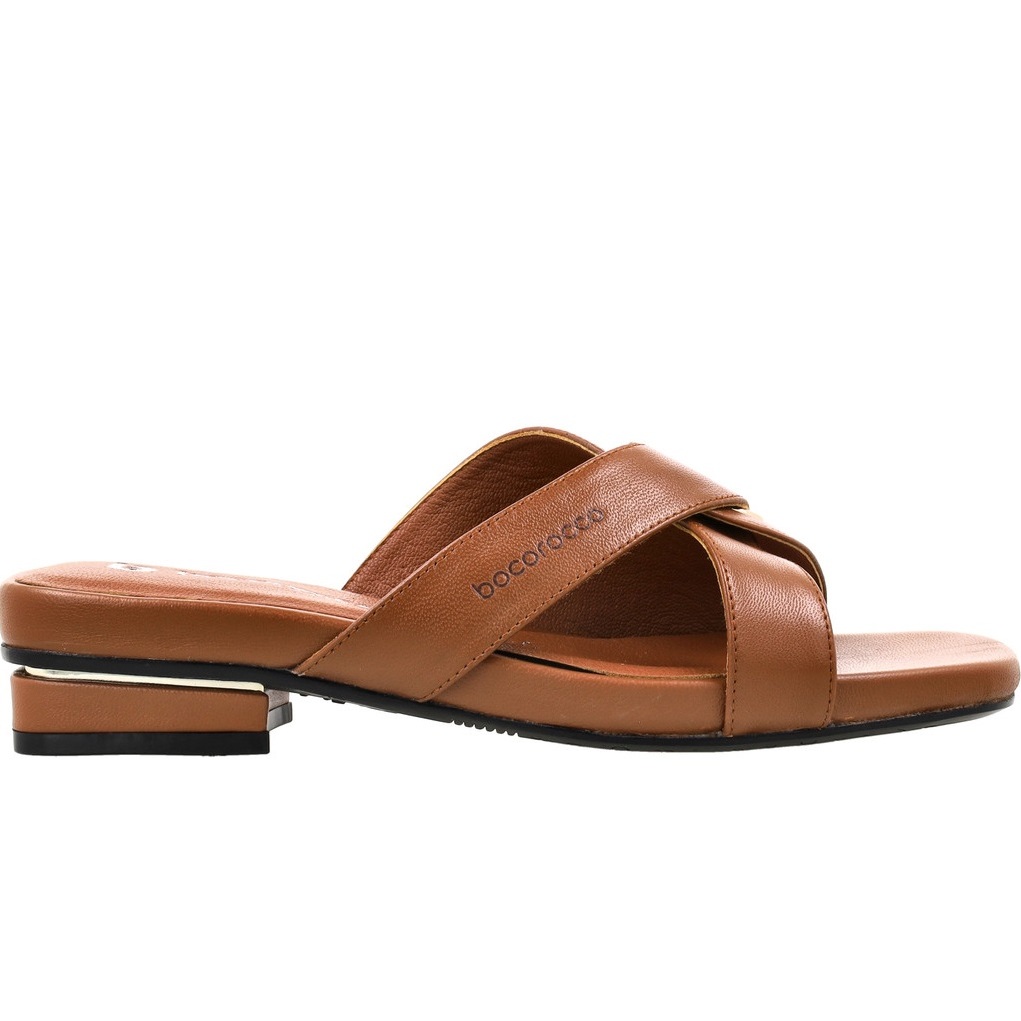 Bocorocco D.Sienna 13 Tan - Sandal Wanita Kulit Asli