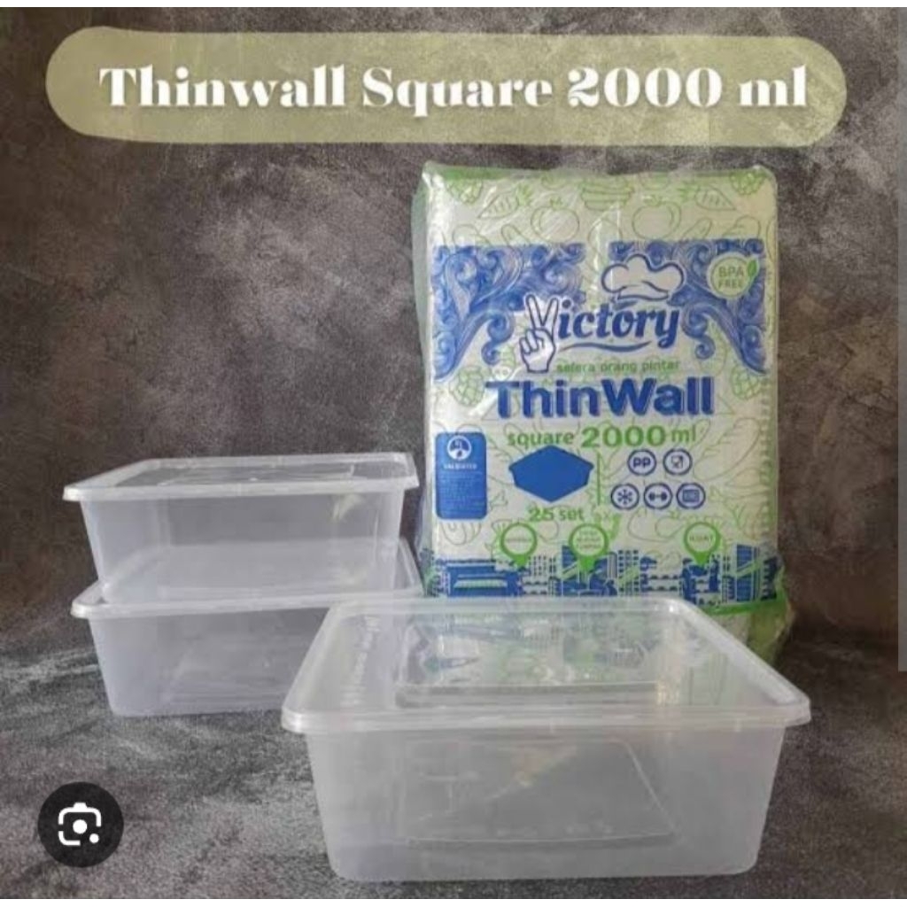 Thinwall Square 2000 ml Victory