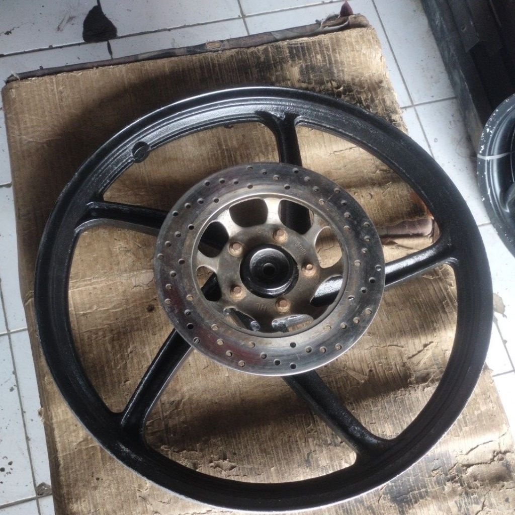 PELK/VELG/RODA DEPAN HONDA SUPRA LAMA/PNP FIT NEW/KARISMA/SUPRA 125/KIRANA PLUS PIRINGAN CAKRAM COPO