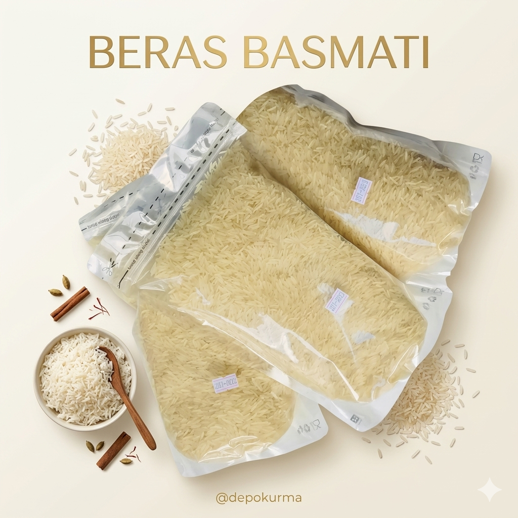 Beras Basmati Premium Sella Rice 1kg/Beras Basmati Daawat