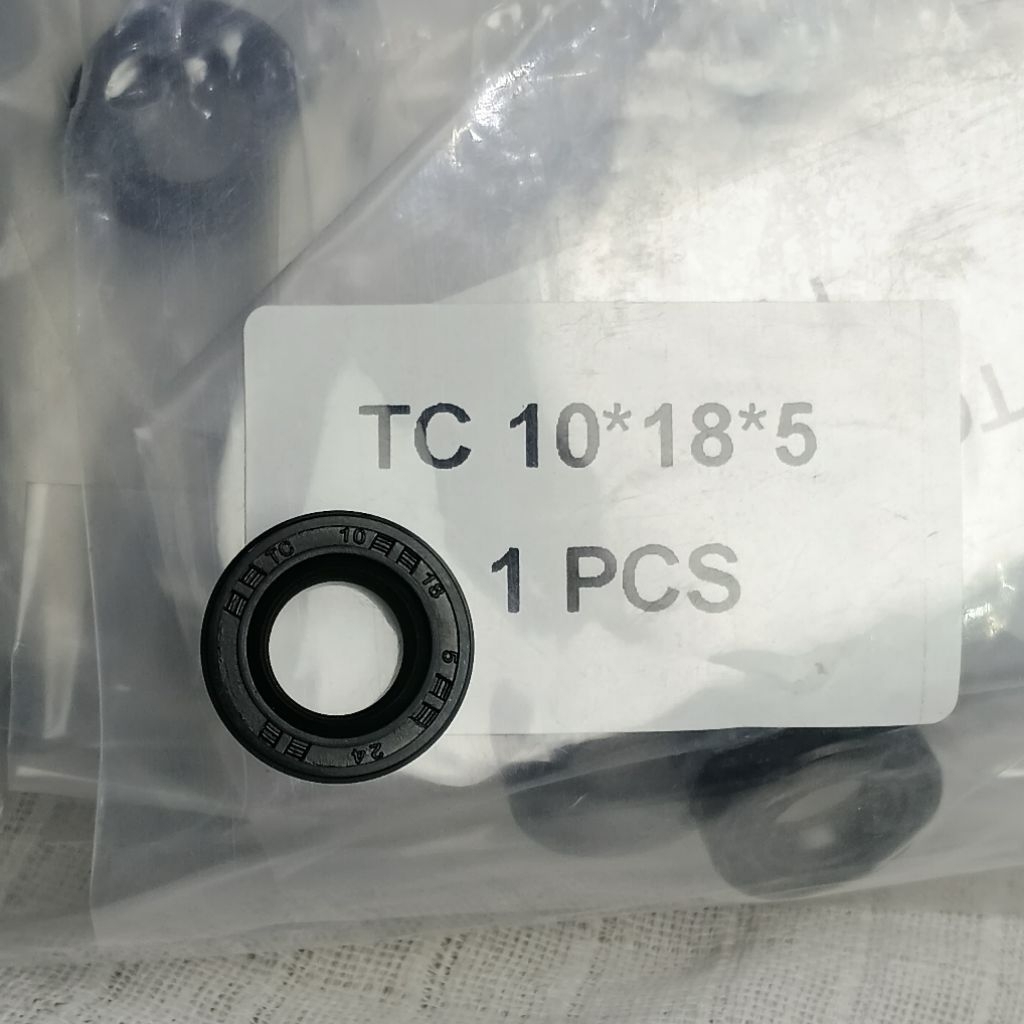 OIL SEAL TC 10 18 5 ORIGINAL 100% NBR 10x18x5