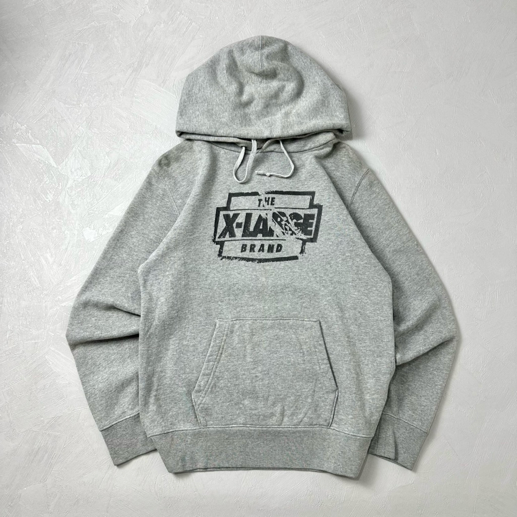 hoodie x large japan grey misty