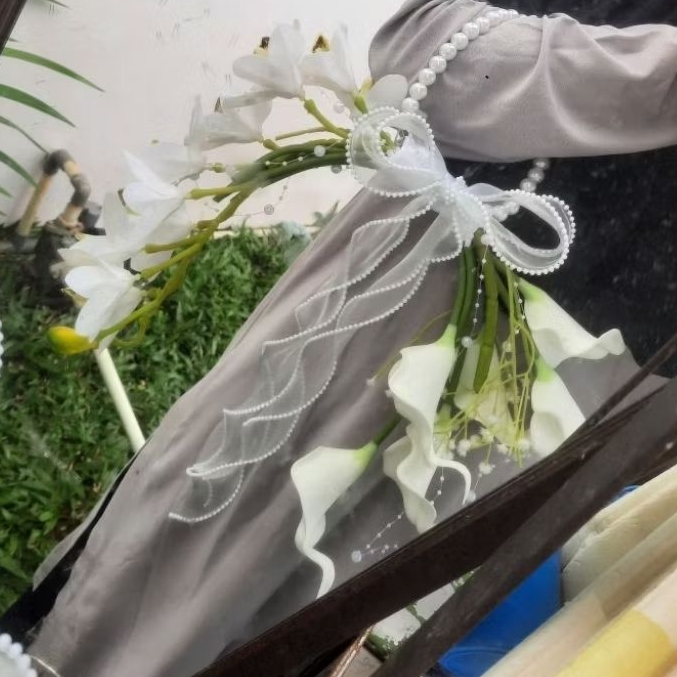 buket wedding calla lily