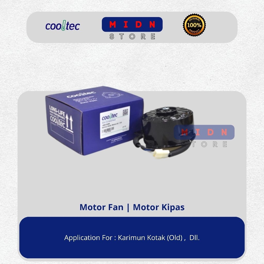 Motor Fan | Motor Kipas | Karimun Kotak (old) | Original (Cooltec)