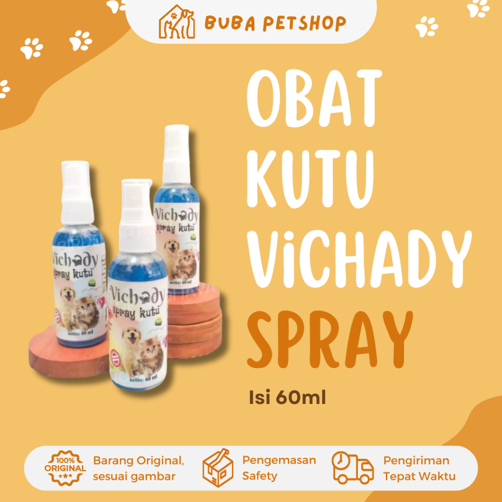 Vichady Obat Kutu Spray 60 ml