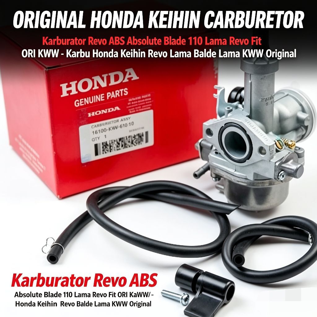Karburator Revo ABS Absolute Blade 110 Lama Revo Fit ORI KWW - Karbu Honda Keihin Revo Lama Balde La