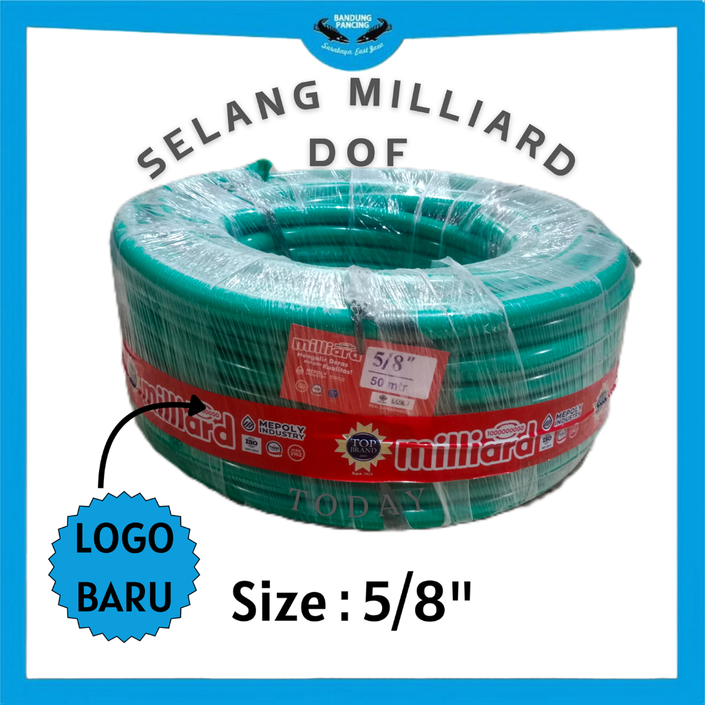 Milliard Dof Selang Air 5/8 inch 50 meter