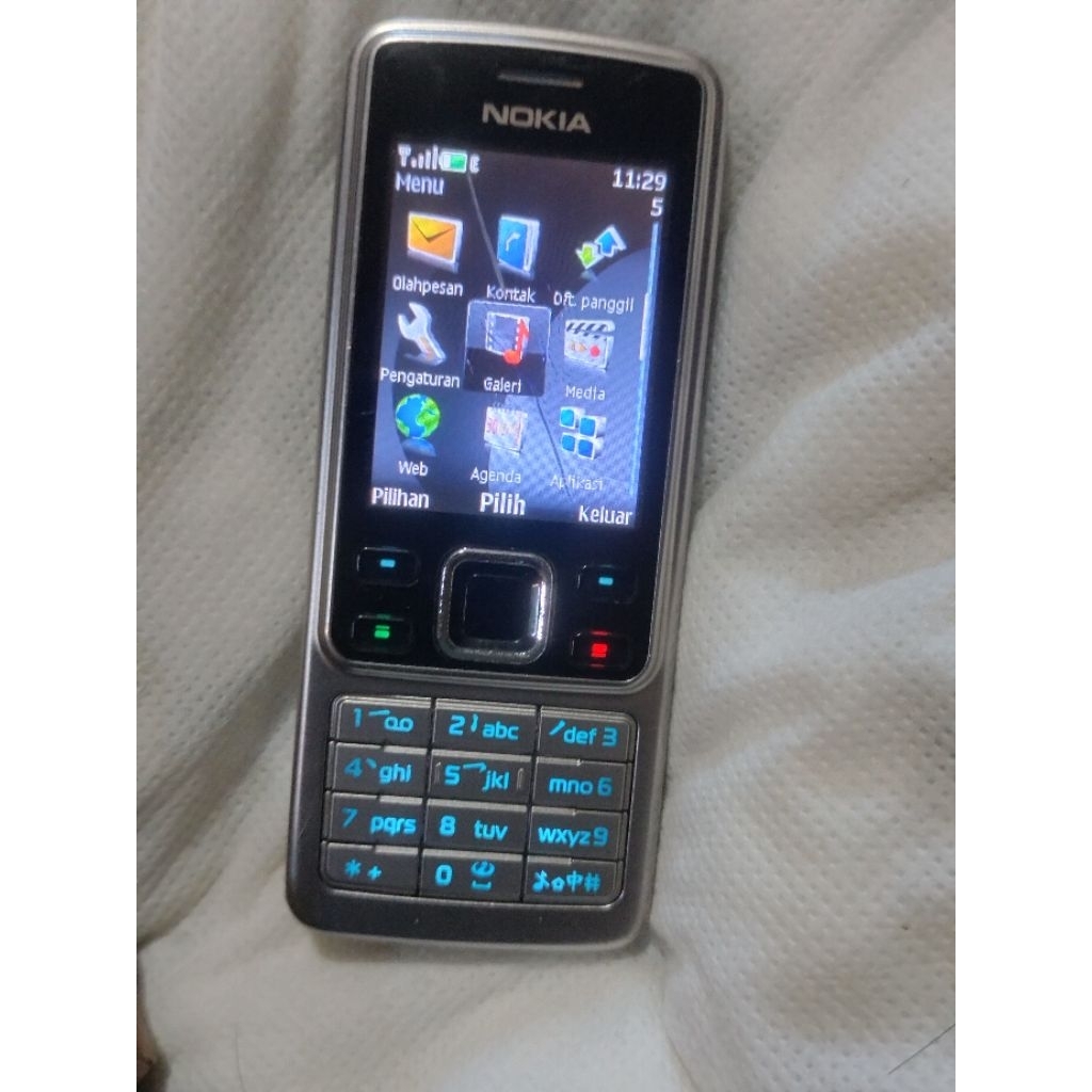 Hp Nokia 6300, hp jadul lawas nyala normal sinyal On