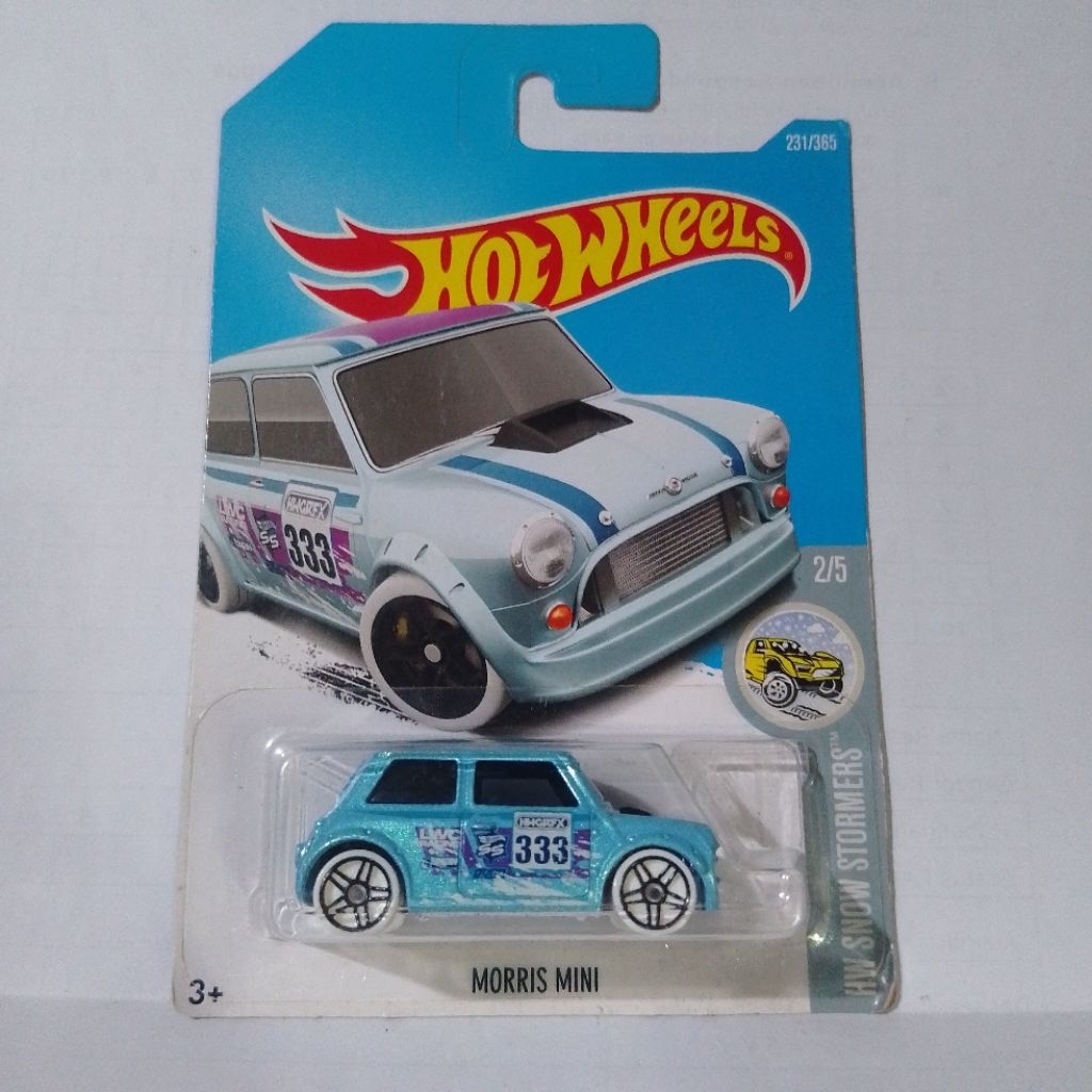 diecast hotwheels morris mini 333
