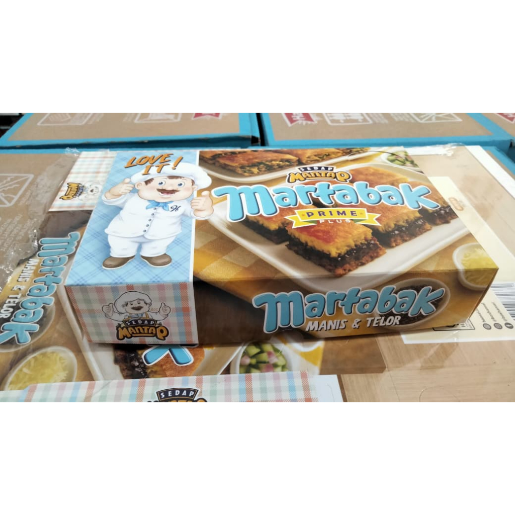 [SEDAP MANTAP MTB PRIME 13,5] DUS MARTABAK 13.5X21 / BOX MARTABAK 13.5 X 21 X 4.3 CM / KOTAK MAKANAN