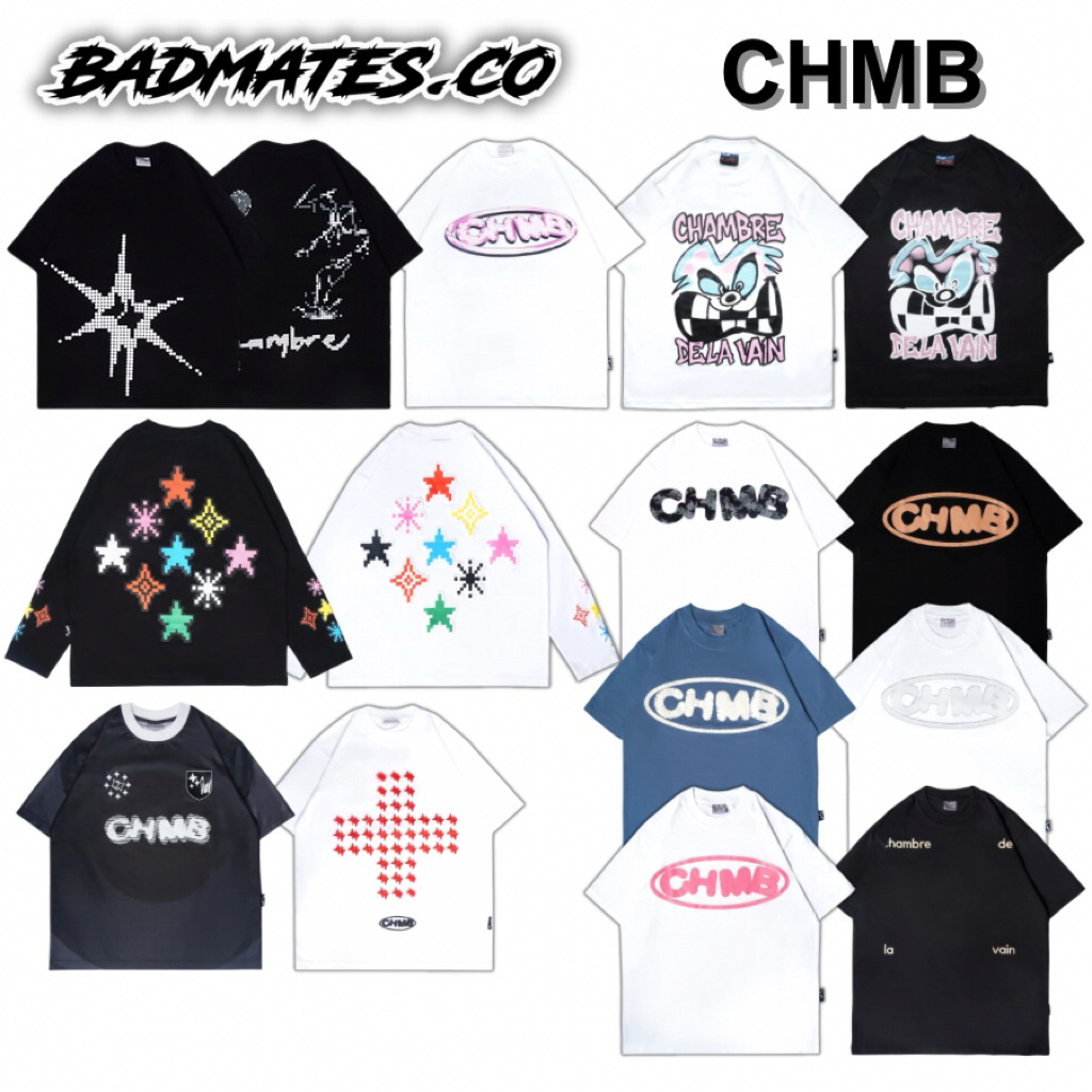 Chambre De La Vain Tee Collection/Tshirt Chmb/Longsleeve Chambre Tetris Original