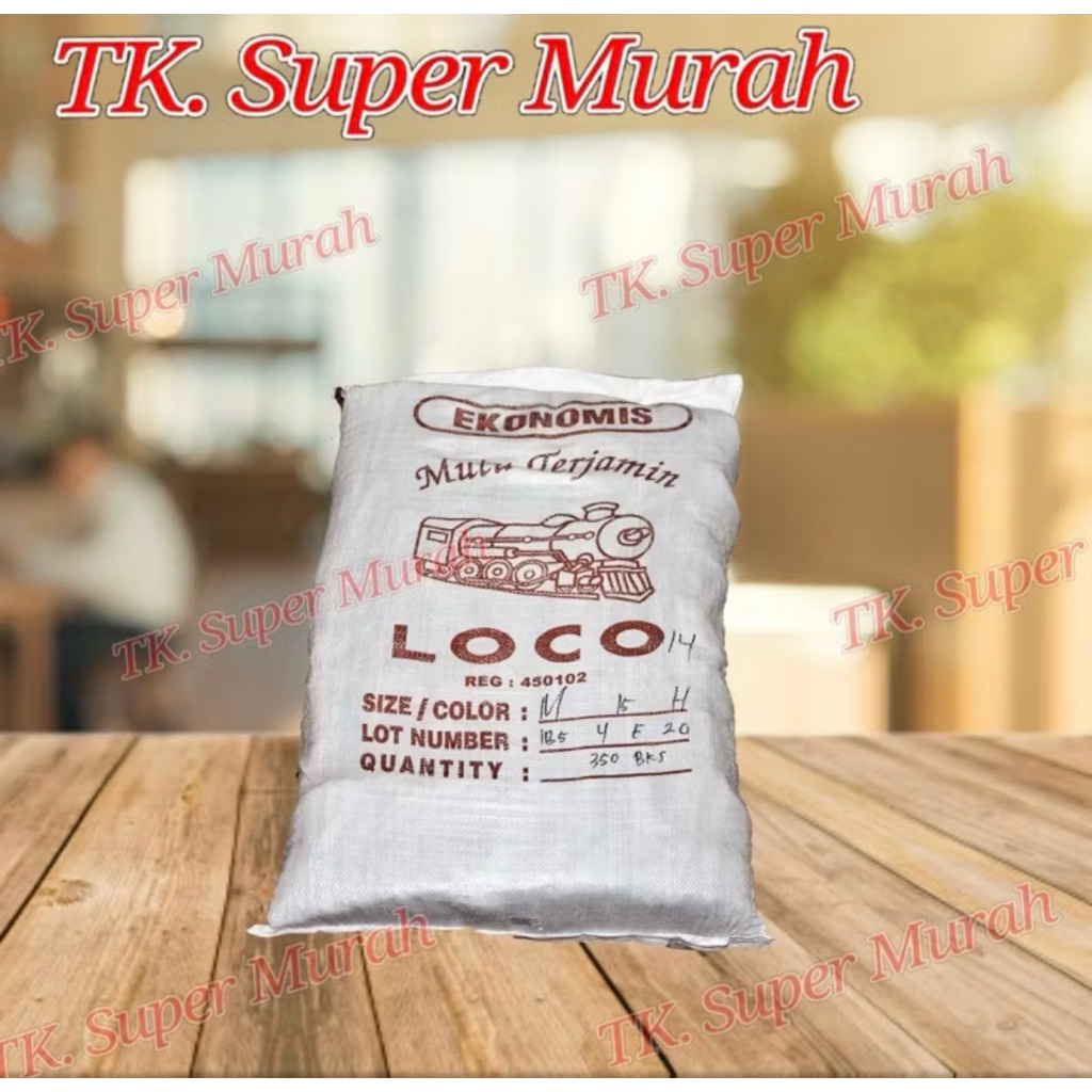 kantong plastik kresek 40 merah ekonomis Loco GROSIR