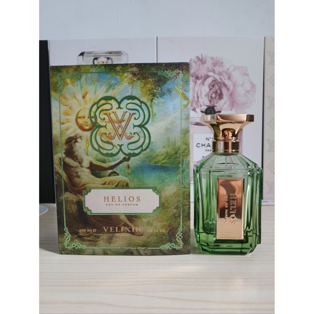 Botol Parfum Kosong & Box Velixir Helios 100 mL EDP Bonus Vial Parfum Random