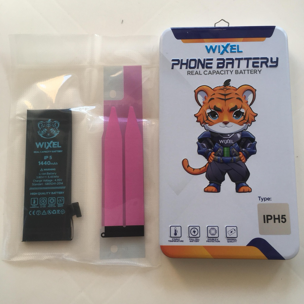 Battery Iphone 5 5S Wixel Original Baru Salah Beli Baterai Batre HP IP
