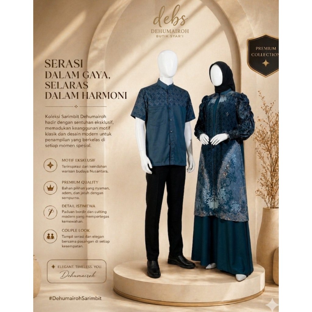 Jemia Couple Elly Arsy - Jemia Dress Couple Elly Arsy - Jemia Kurta Couple Elly Arsy